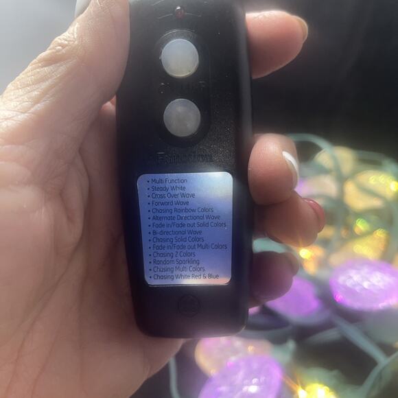 2 Sets GE 36 Color Changing C9 LED White/Multi-Color Lights w/14 Functions - Picture 8 of 14